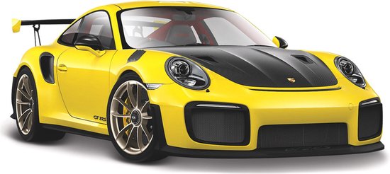 Porsche 911 GT2 RS 2018 Geel / Zwart 1-24 Maisto van Maisto