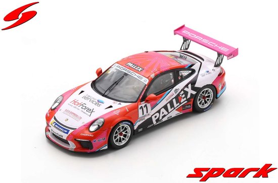 Porsche 911 GT3 Cup #11 Porsche Carrera Cup Great Britain Champion 2018 - 1:43 - Spark van Porsche