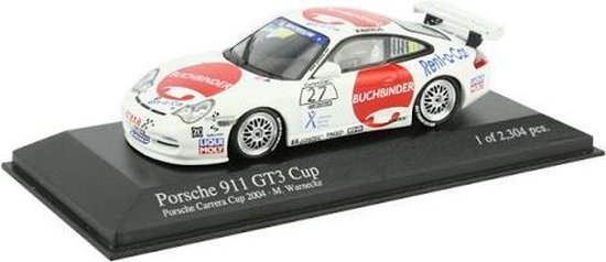 Porsche 911 GT3 Cup #27 Porsche Carrera Cup 2004 - 1:43 - Minichamps van Porsche
