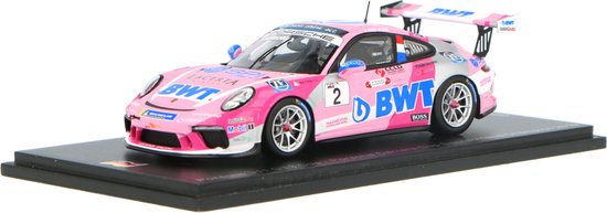 Porsche 911 GT3 Cup Spark Modelauto 1:43 2019 Julien Andlauer BWT Porsche SG428 Schaalmodel van Porsche