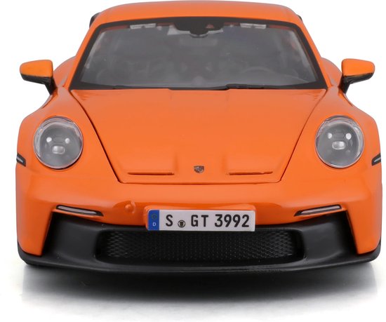 Porsche 911 GT3 modelauto 1:24 Oranje Bburago van Porsche