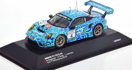 Porsche 911 GT3 R #4 VLN Nürburgring 2018 - 1:43 - IXO Models van Porsche