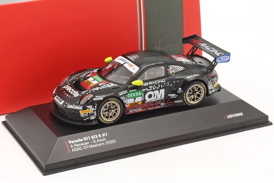 Porsche 911 GT3 R #7 ADAC GT-Masters 2020 - 1:43 - IXO Models van Porsche
