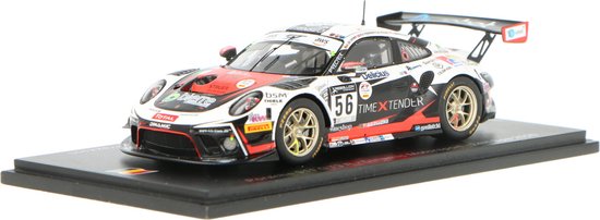 Porsche 911 GT3 R Spark Modelauto 1:43 2020 Adrian de Leener / Mikkel Pedersen / Andrea Rizzoli / van Porsche