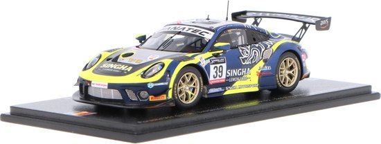 Porsche 911 GT3 R Spark Modelauto 1:43 2022 Earl Bamber / Piti Bhirombhakdi / Christophe Hamon / van Porsche