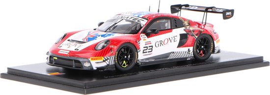Porsche 911 GT3 R Spark Modelauto 1:43 2023 Brenton Grove / Stephen Grove / Anton de Pasquale / van Porsche