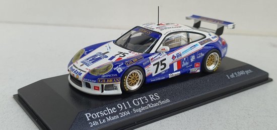 Porsche 911 GT3 RS Perspective Racing #75 24H Le Mans 200 - 1:43 - Minichamps van Porsche