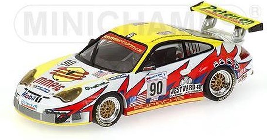 Porsche 911 GT3 RSR #90 24h Le Mans 2004 - 1:43 - Minichamps van Porsche