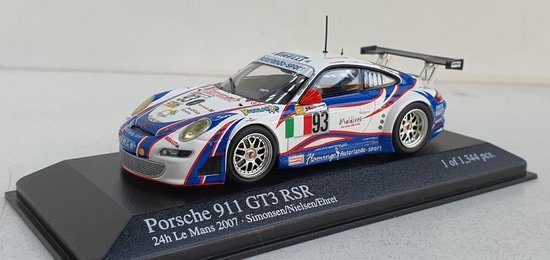 Porsche 911 GT3 RSR #93 24h Le Mans 2007 - 1:43 - Minichamps van Porsche