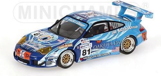 Porsche 911 GT3 RSR The Racer's Group #81 24h Le Mans 2004 - 1:43 - Minichamps van Porsche