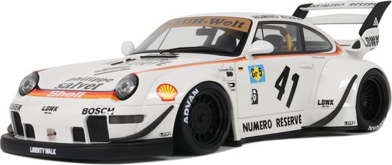 Porsche 911 RWB Bodykit Kato-San (993) GT-Spirit Modelauto 1:18 1993 GT451 Schaalmodel van Porsche