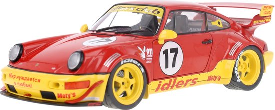 Porsche 911 RWB Rauh-Welt Maty's Idlers (964) Solido Modelauto 1:18 S1807509 Schaalmodel van Porsche