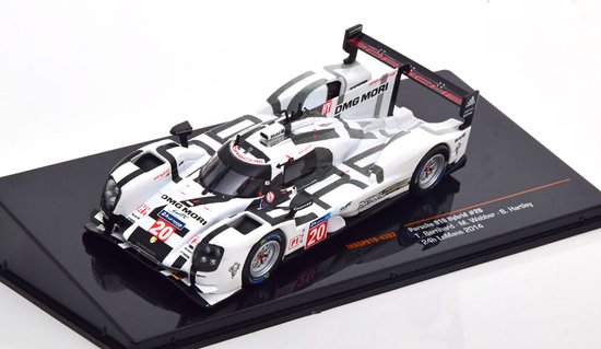 Porsche 919 Hybrid No.20, 24Hrs Le Mans 2014 Bernhard/Webber/Hartley 1-43 Ixo Models van Porsche