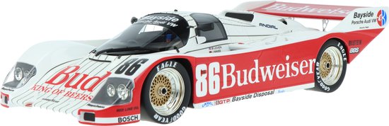 Porsche 962 Topspeed Modelauto 1:18 1987 Jochen Mass / Bobby Rahal Bayside Disposal Racing TS0332 van Porsche