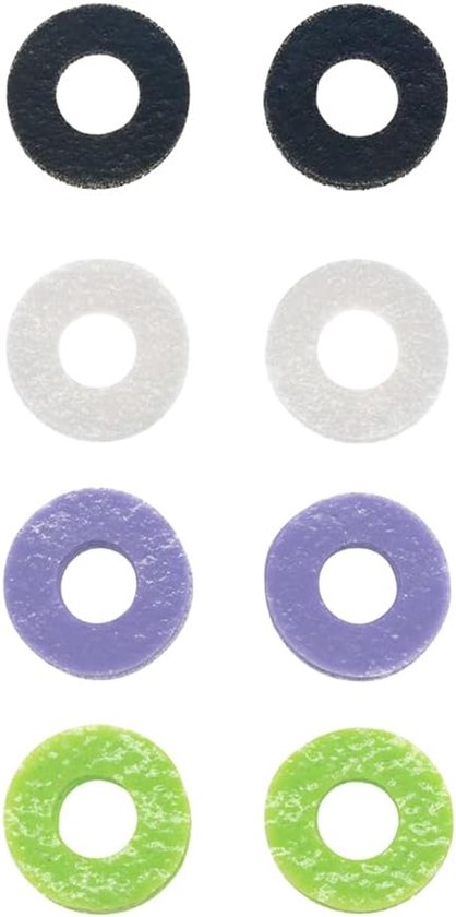 Precisie Ringen - Thumbstick Aanpassing - Doel Assist - Extra Spons Ring - Motion Control - Zwart van Merkloos