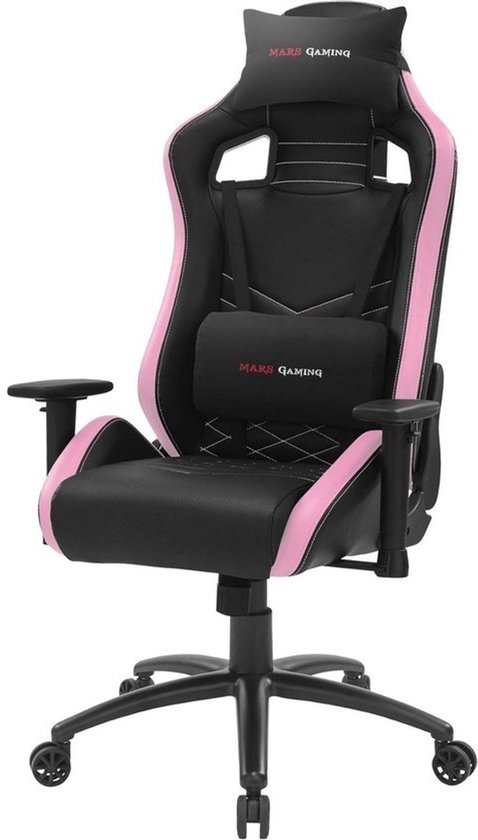 Premium Gaming Stoel Roze - Ademend PU Leer & Ergonomisch Comfort van premium