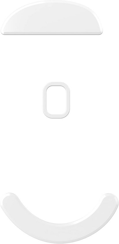 Premium PTFE Muisvoetjes 0.6mm voor Xlite Draadloze Gaming Muis Glider van Merkloos