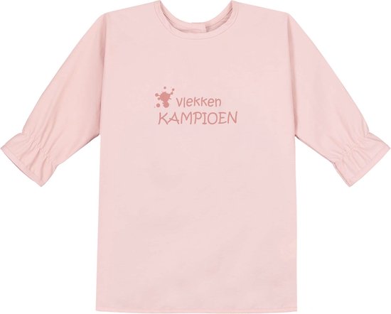 Prénatal mouwslab waterafstotend - Roze - Klittenband - slabbetje van Prénatal