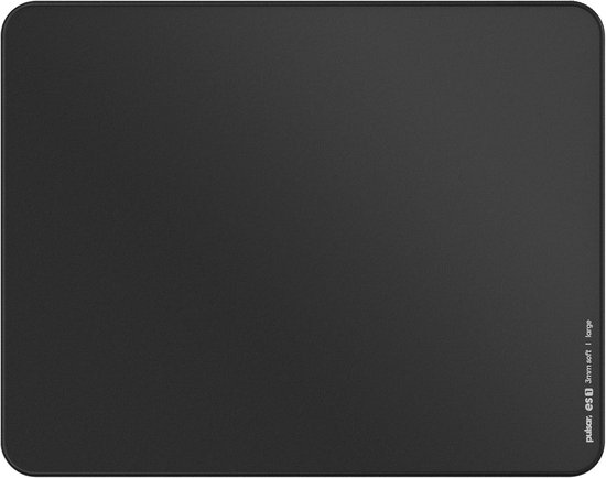 Professionele Gaming Muismat 3 mm - Antislip, Precisie Stiksels - Medium tot Hoge Glijsnelheid - 41,9 x 33 cm - Zwart van Merkloos