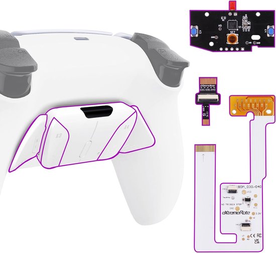 Programmeerbare Remap Kit - Controller Upgrade - Verbeterde Gaming - Achterste Knoppen Toewijzing - 15 x 9 x 1.5 cm van Merkloos