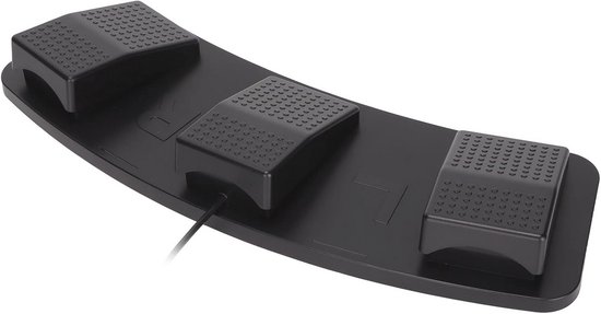 Programmeerde USB Voetschakelaar - Drievoudig Voetpedaal voor PC, Linux, OS X en Android