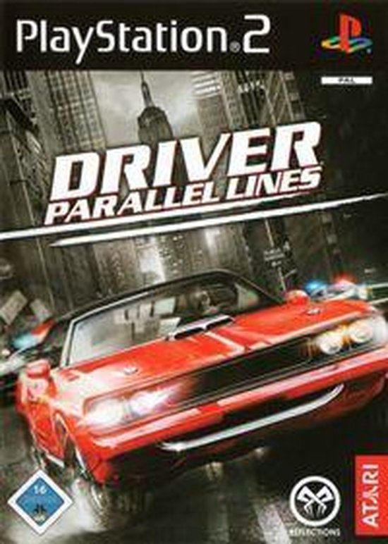 [PS2] Driver Parallel Lines Duits Goed van Merkloos
