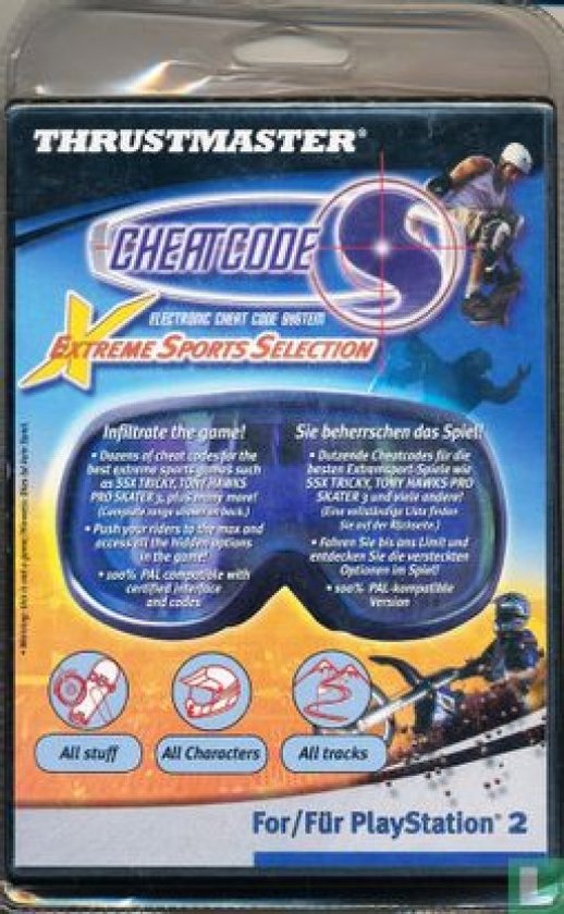 [PS2] Thrustmaster Cheatcode Extreme Sports Collection  NIEUW van Thrustmaster