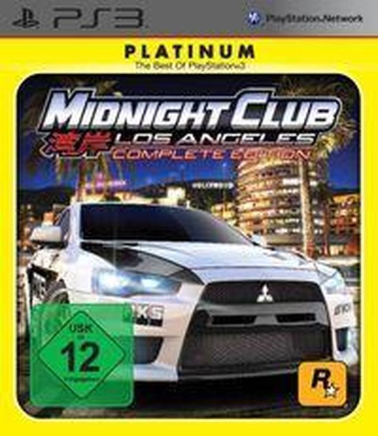 [PS3] Midnight Club Los Angeles Complete Edition Platinum Duits Goed van PlayStation