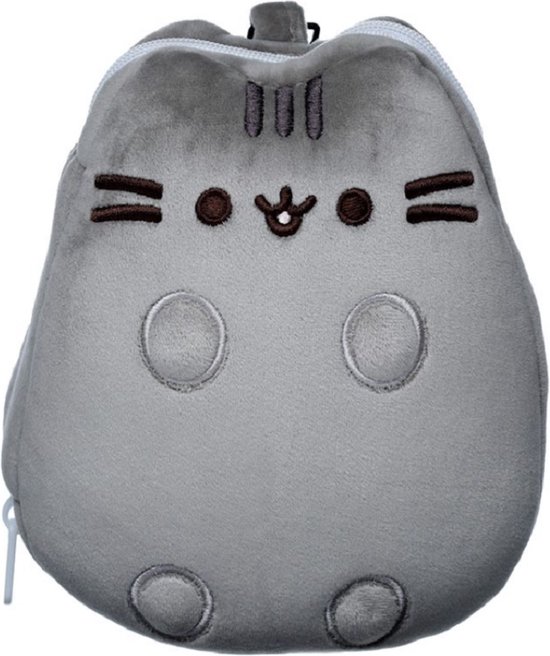Puckator - Resteazzz - Nekkussen met Slaapmasker - Pusheen - Kat - Reiskussen voor Vliegtuig/Auto/Bus van Puckator.