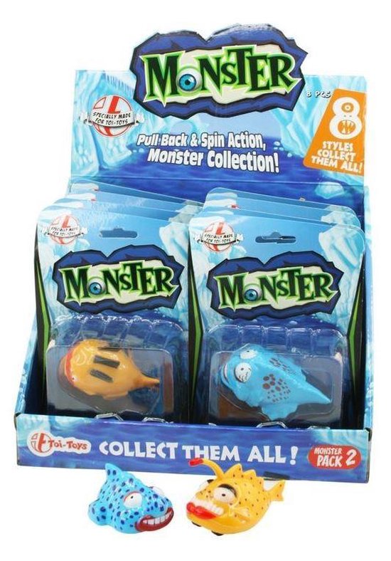 Pullback & spin action vliegtuig auto van Toi-Toys.