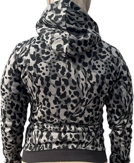 Puma Alpha AOP Full-Zip Hood black-aop size 164 van PUMA.