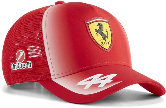 Puma Ferrari Lewis Hamilton Replica Truckercap Rood