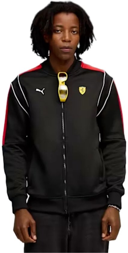 Puma Ferrari Mt7 Trainingsjack Zwart L Man van Merkloos
