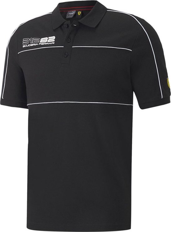Puma - Ferrari Race polo - Polo - Mannen - Zwart - Maat S van PUMA.