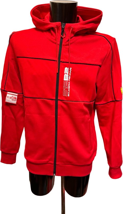 Puma - Ferrari Race Sweat - Vest - Mannen - Rood - Maat M van Merkloos