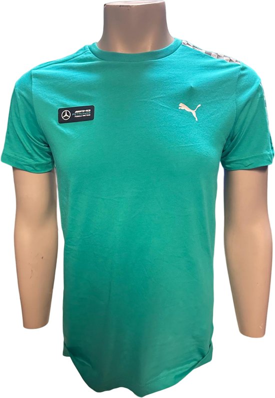 PUMA - Mapf1 T7 Tee - T-shirt - Blauw - Mannen - Maat S van PUMA.