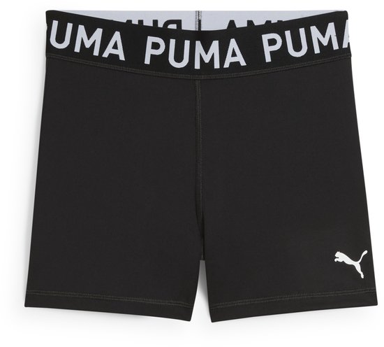 PUMA W PUMA STRONG SHORT TIGHT - HW 3" Dames Sportlegging - Puma Black van Puma