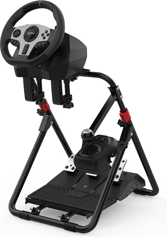 PXN - A9 - Wheel Stand - Racestuur standaard - Inklapbaar - Zwart - Geschikt voor - PXN - Logitech - Fanatec - Thrustmaster - In Hoogte Verstelbaar van PXN