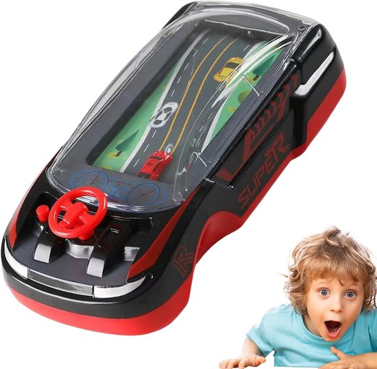 Race Spel - Rij Simulator - Familie Entertainment - Interactief Twee Spelers - 15x75x5cm - A