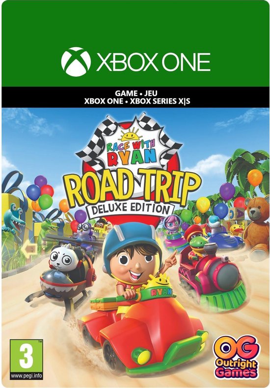 Race with Ryan Road Trip Deluxe Edition - Xbox One Download van Merkloos