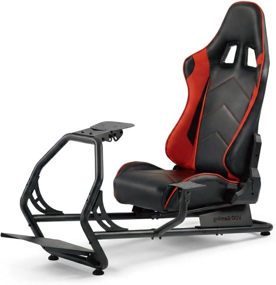 Racestoel cockpit simulator - Race simulator stoel - Sim race ervaring - Volledig verstelbaar