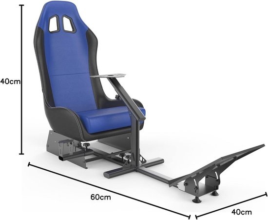 Racestoel en Racing Wheel Stand voor Gaming - Verstelbare Cockpit voor PS4 en Xbox van Merkloos