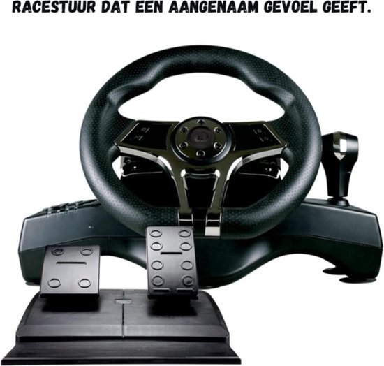 Racestuur - met pedalen en ingebouwde shift - PC/PS3/PS4/NINTENDO SWITCH van Trustmaster