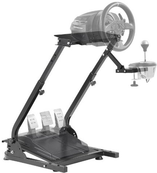 Racestuur Standaard - Playseat - Opvouwbaar - Wheel stand - Volledig Verstelbaar - Breed compatibel - Zwart van Playseat®