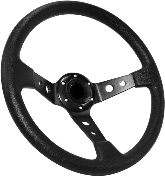 Racing Stuurwiel voor Gaming - 34,5 cm - Zwart