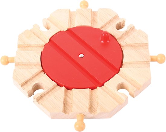 Rails - Draaischijf - 8 Richtingen van BRIO