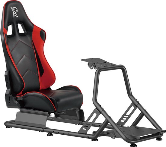 Ranqer Racestoel - Simulator Chair - Racing seat - Cockpit Simulator - Universele Race Simulator - Volledig Verstelbaar - Bruikbaar met Racestuur - speelstoel van Ranqer
