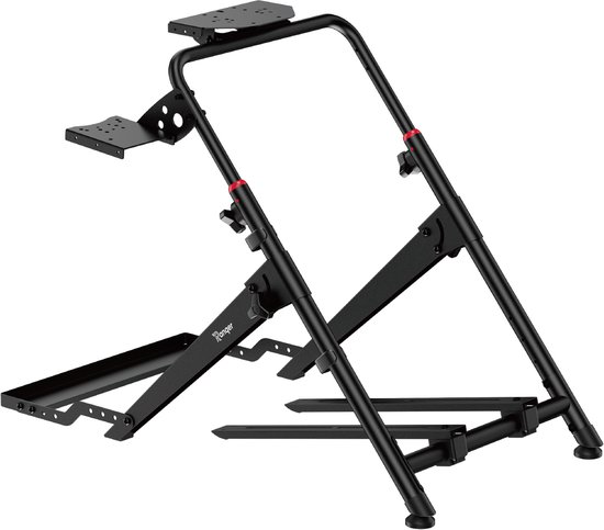 Ranqer Wheel Stand Pro - racestuur standaard - race cockpit - Inklapbaar - Verstelbaar - Geschikt voor: Logitech, Thrustmaster, Fanatec van Merkloos