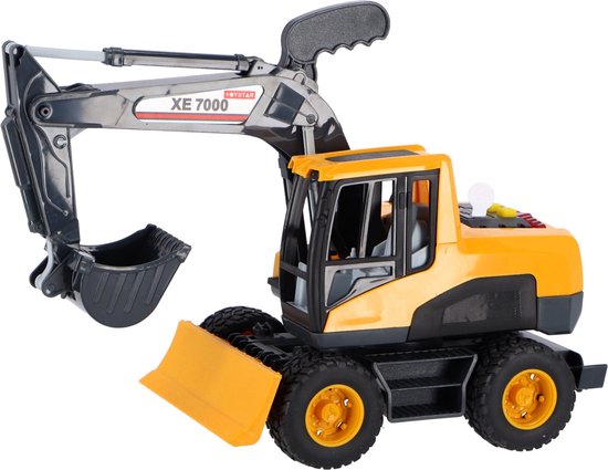 Rapid Wheels Graafmachine + Licht En Geluid van Polesie