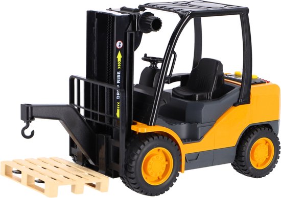 Rapid Wheels Heftruck + Licht En Geluid van Polesie